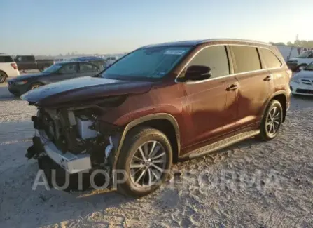 Toyota Highlander 2018 2018 vin 5TDKZRFH8JS276201 from auto auction Copart