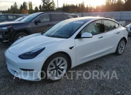 Tesla Model 3 2021 2021 vin 5YJ3E1EA3MF099944 from auto auction Copart