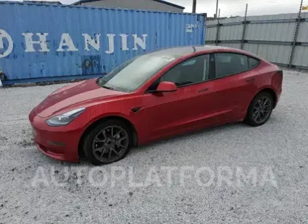 Tesla Model 3 2022 2022 vin 5YJ3E1EA8NF190032 from auto auction Copart