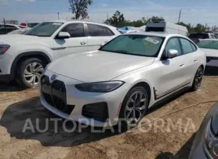 BMW I4 2023 2023 vin WBY73AW0XPFN92466 from auto auction Copart