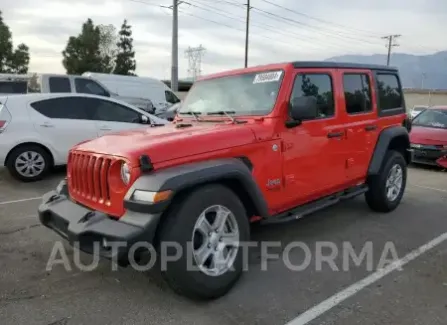 Jeep Wrangler 2018 2018 vin 1C4HJXDG0JW110593 from auto auction Copart