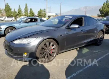 Tesla Model S 2015 2015 vin 5YJSA1E45FF120345 from auto auction Copart