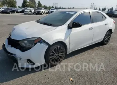 Toyota Corolla 2016 2016 vin 5YFBURHE6GP544228 from auto auction Copart