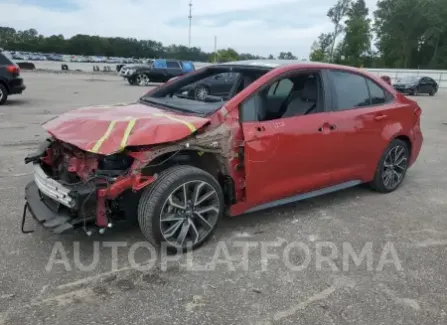 Toyota Corolla 2021 2021 vin 5YFS4MCE2MP094714 from auto auction Copart