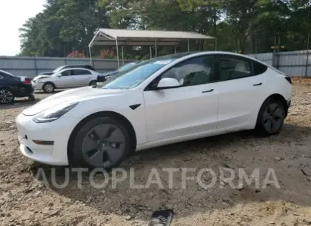 Tesla Model 3 2022 2022 vin 5YJ3E1EA1NF104124 from auto auction Copart