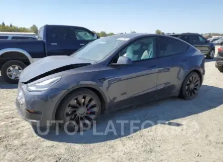 Tesla Model Y 2020 2020 vin 5YJYGDEF3LF028190 from auto auction Copart