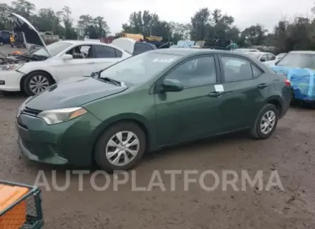 Toyota Corolla 2015 2015 vin 2T1BPRHE6FC296228 from auto auction Copart