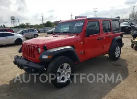 Jeep Wrangler 2018 2018 vin 1C4HJXDG9JW227413 from auto auction Copart