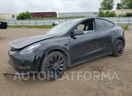 Tesla Model Y 2022 2022 vin 7SAYGDEF8NF389954 from auto auction Copart