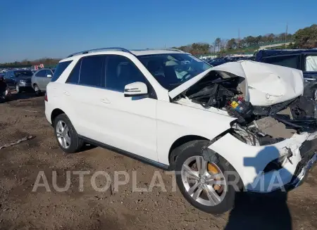 Mercedes-Benz ML350 2015 2015 vin 4JGDA5HBXFA604512 from auto auction Iaai