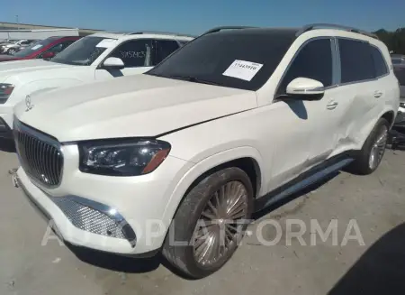 MERCEDES-BENZ MAYBACH GLS 600 2021 vin 4JGFF8HB1MA385898 from auto auction Iaai