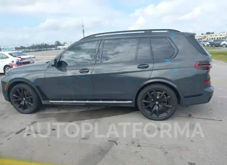 BMW X7 2023 vin 5UX23EM03P9R04663 from auto auction Iaai