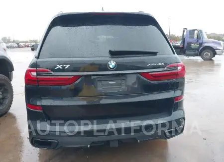 BMW X7 2021 vin 5UXCW2C09M9H09192 from auto auction Iaai