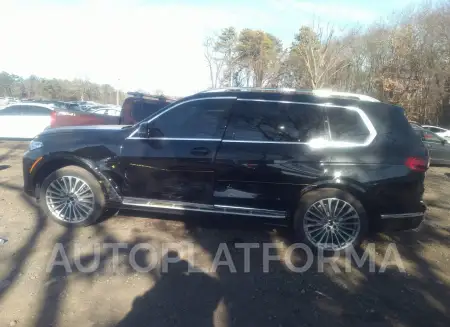 BMW X7 2019 vin 5UXCX4C52KLS36950 from auto auction Iaai