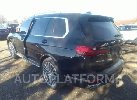 BMW X7 2019 vin 5UXCX4C52KLS36950 from auto auction Iaai