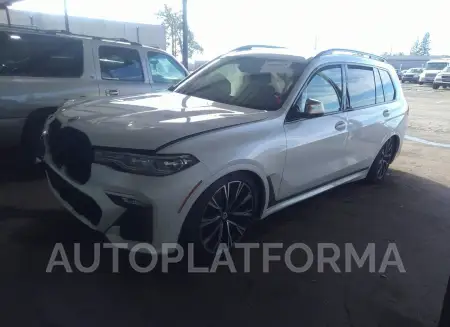 BMW X7 2022 vin 5UXCX6C00N9M31463 from auto auction Iaai