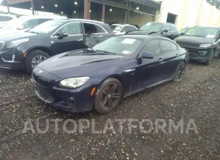 BMW 650I GRAN COUPE 2015 vin WBA6B4C52FD760979 from auto auction Iaai