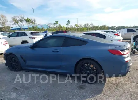 BMW M850I 2019 vin WBABC4C54KBU96858 from auto auction Iaai