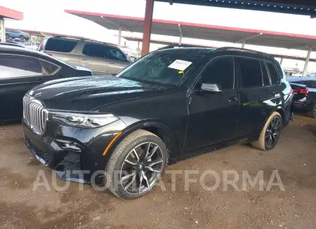 BMW X7 2022 vin 5UXCW2C05N9N11739 from auto auction Iaai