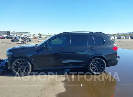 BMW X7 2022 vin 5UXCX6C07N9L70838 from auto auction Iaai