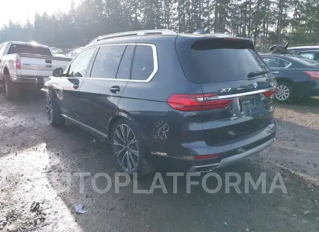 BMW X7 2022 vin 5UXCW2C06N9K71195 from auto auction Iaai