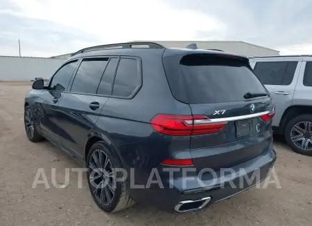 BMW X7 2019 vin 5UXCX4C55KLS35873 from auto auction Iaai