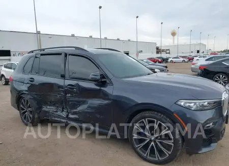 BMW X7 2019 vin 5UXCX4C55KLS35873 from auto auction Iaai