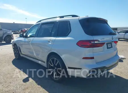 BMW X7 2022 vin 5UXCW2C05N9M02505 from auto auction Iaai