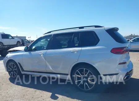 BMW X7 2022 vin 5UXCW2C05N9M02505 from auto auction Iaai