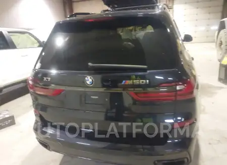 BMW X7 2021 vin 5UXCX6C03M9H39485 from auto auction Iaai