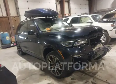 BMW X7 2021 vin 5UXCX6C03M9H39485 from auto auction Iaai