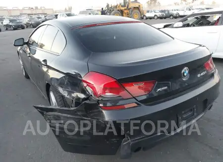 BMW 640I GRAN COUPE 2015 vin WBA6B8C5XFD453843 from auto auction Iaai