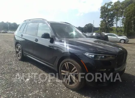 BMW X7 2021 vin 5UXCX6C09M9E09799 from auto auction Iaai