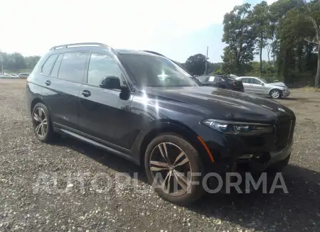 BMW X7 2021 vin 5UXCX6C09M9E09799 from auto auction Iaai