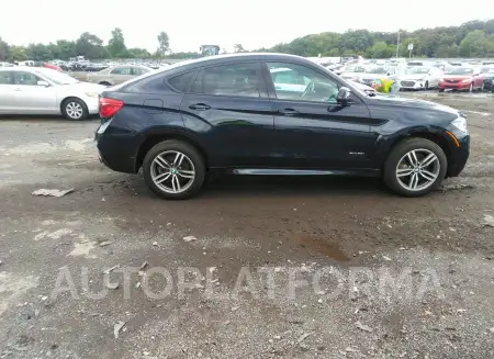 BMW X6 2015 vin 5UXKU6C57F0F94331 from auto auction Iaai