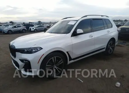 BMW X7 2022 vin 5UXCW2C00N9K18248 from auto auction Iaai