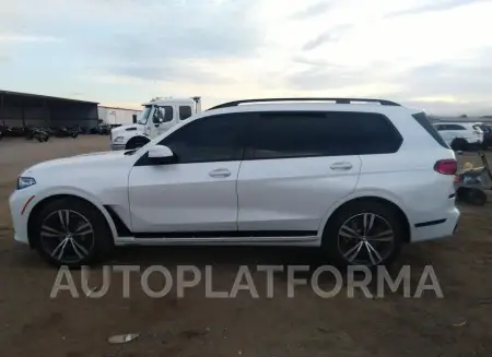 BMW X7 2022 vin 5UXCW2C00N9K18248 from auto auction Iaai