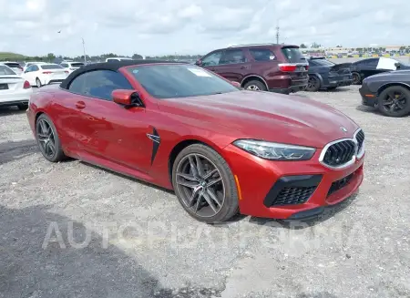 BMW M8 2020 2020 vin WBSDZ0C0XLBM09501 from auto auction Iaai