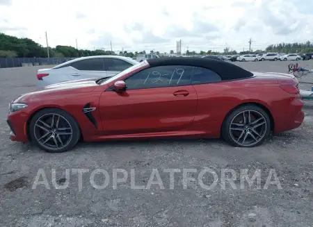 BMW M8 2020 vin WBSDZ0C0XLBM09501 from auto auction Iaai