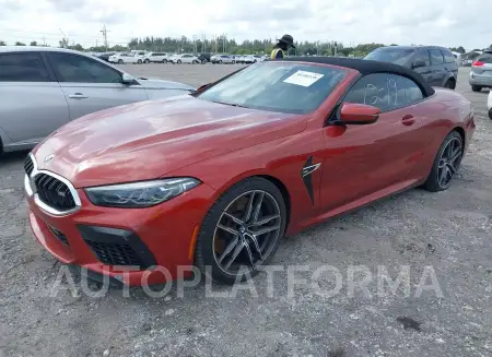 BMW M8 2020 vin WBSDZ0C0XLBM09501 from auto auction Iaai