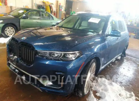 BMW X7 2020 vin 5UXCW2C02L9C11401 from auto auction Iaai