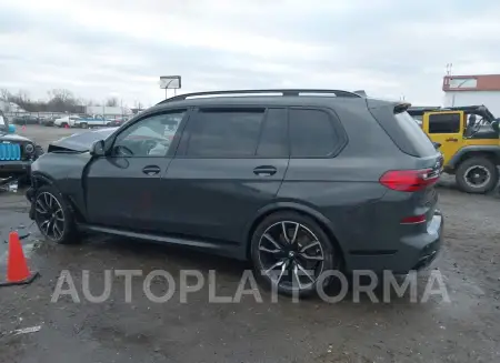 BMW X7 2022 vin 5UXCW2C08N9L89815 from auto auction Iaai