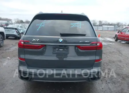 BMW X7 2022 vin 5UXCW2C08N9L89815 from auto auction Iaai