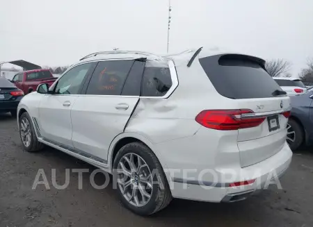 BMW X7 2019 vin 5UXCW2C52KL083915 from auto auction Iaai