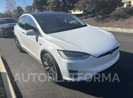 TESLA MODEL X 2016 vin 5YJXCDE25GF026337 from auto auction Iaai