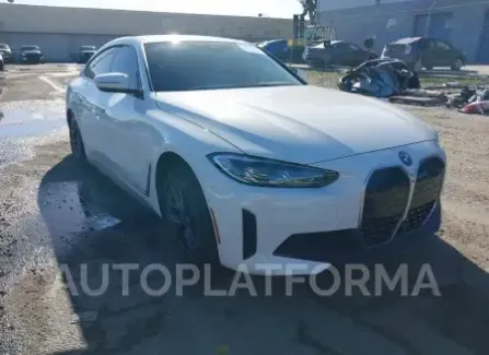 BMW I4 2023 2023 vin WBY43AW07PFP56548 from auto auction Iaai