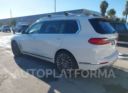 BMW X7 2021 vin 5UXCW2C07M9E51223 from auto auction Iaai