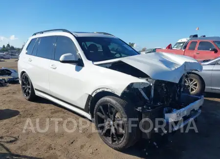 BMW X7 2023 vin 5UX23EM08P9P91373 from auto auction Iaai