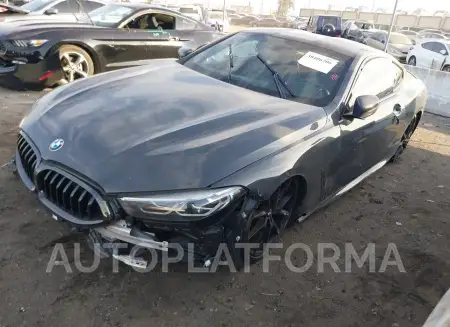 BMW M850I 2019 vin WBABC4C54KBU95564 from auto auction Iaai