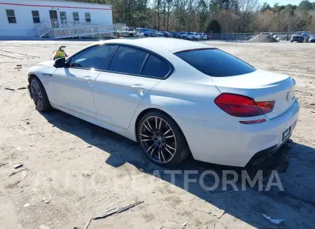 BMW 650I GRAN COUPE 2015 vin WBA6B2C53FGB99603 from auto auction Iaai